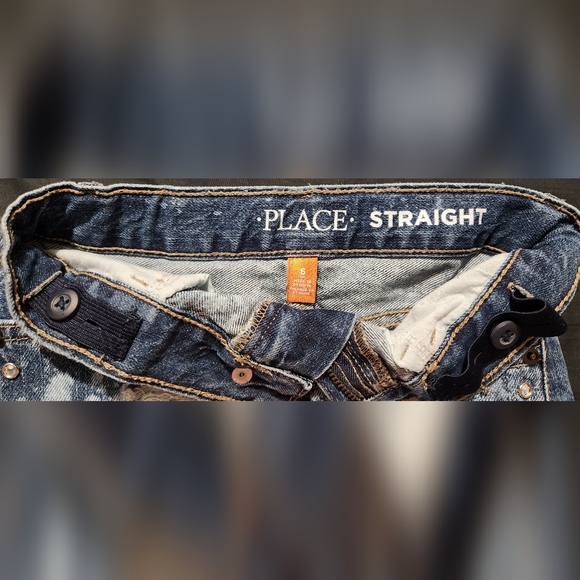 2 Pair Girls Size 6 Distressed Denim Shorts - Picture 5 of 9